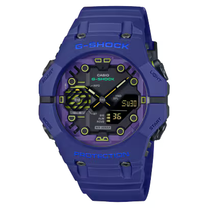 ساعة بلوتوث جي-شوك GA-B001CBR-2A زرقاء