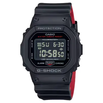 ساعة جي-شوك DW-5600UHR-1 سوداء