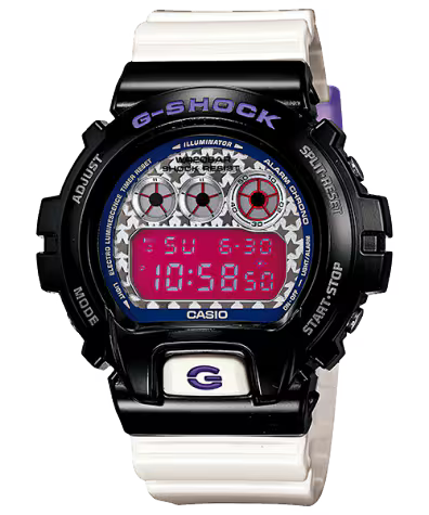 ساعة كاسيو جي-شوك DW-6900 سوداء اللون - DW-6900SC-1