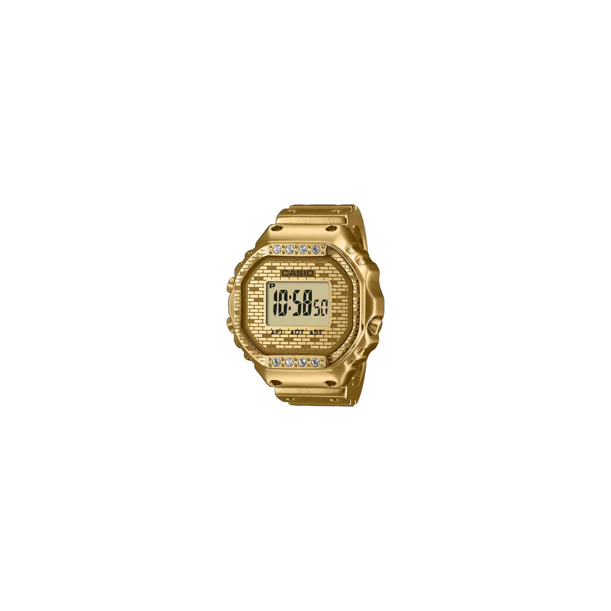 Casio CRW-001JB-9DR Gold Ring Steel Watch