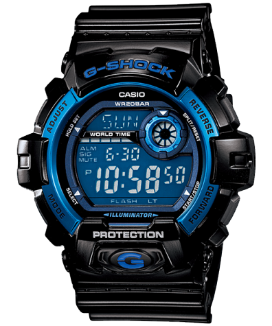 Casio G-Shock G-8900A-1 Watch with Dual Sensor