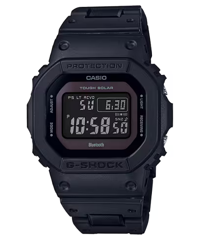 G-Shock GW-B5600BC-1B Solar Bluetooth Black Watch – K Time