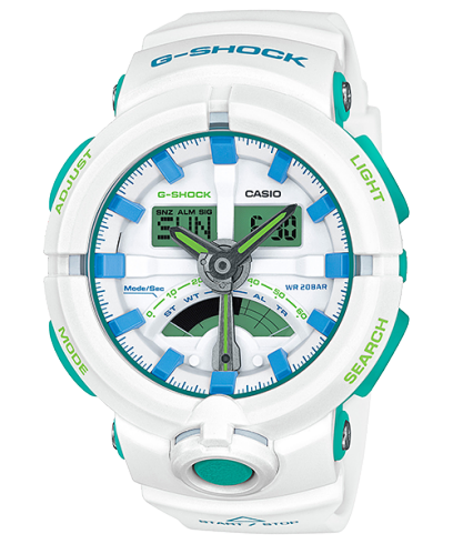 Casio G-Shock White Sport Watch GA-500WG-7ADR