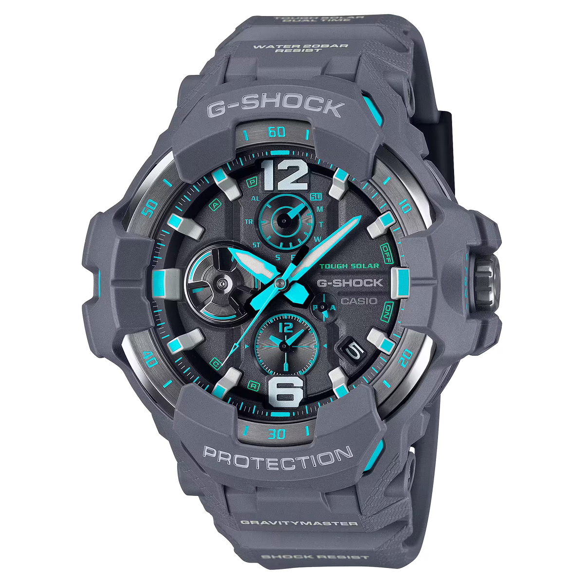 G-Shock GR-B300-8A2DR Solar Powered Bluetooth Gray Watch
