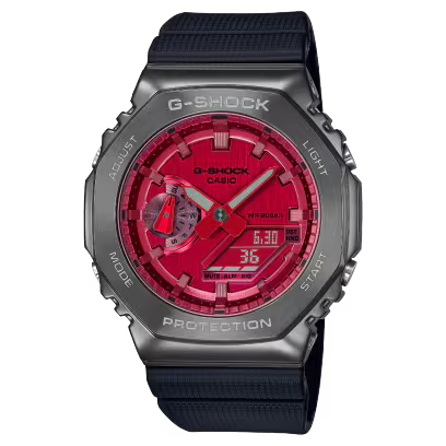 G-Shock GM-2100B-4A Red Steel Watch