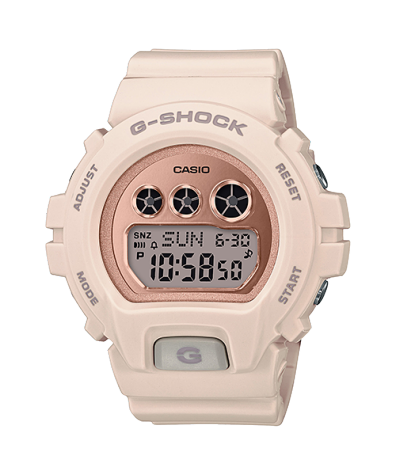 ساعة جي شوك GMD-S6900MC-4 النسائية باللون الوردي