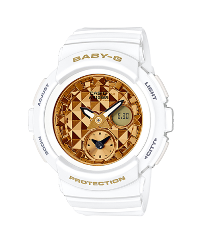 Baby-G BGA-195M-7A Women’s White Watch