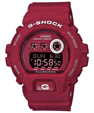 Casio G-Shock GD-X6900HT-4 Shock Resistant Red Digital Sports Watch