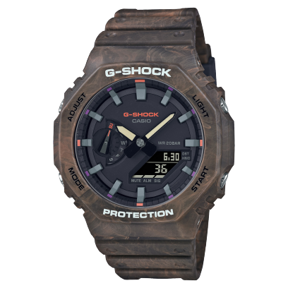 Casio G-Shock Brown-Orange Special Color Watch GA-2100FR-5ADR