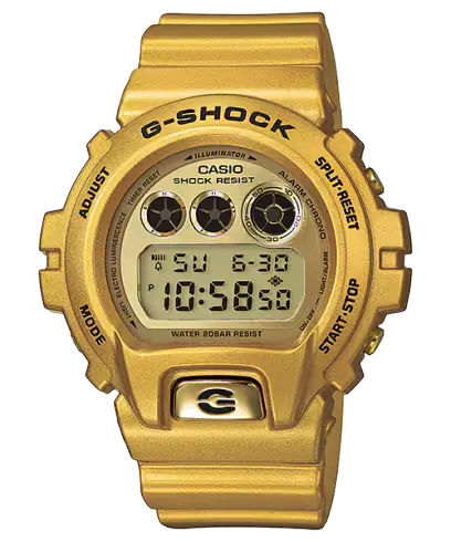 ساعة جي-شوك DW-6900GD-9 الذهبية