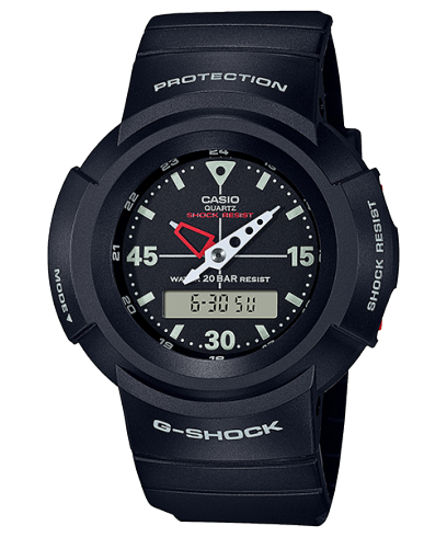 Casio G-Shock AW-500E-1E Black Analog-Digital Watch