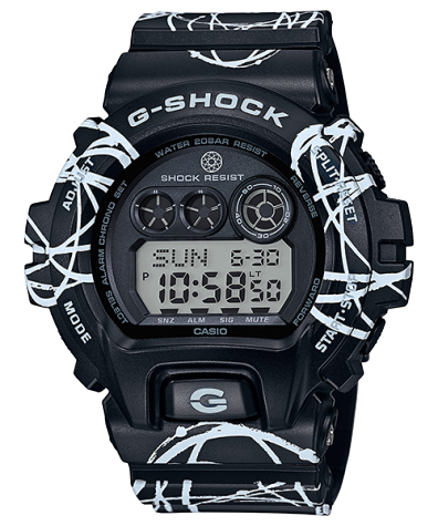 Casio G-Shock GD-X6900FTR-1 Futura Graffiti Limited Edition Digital Watch