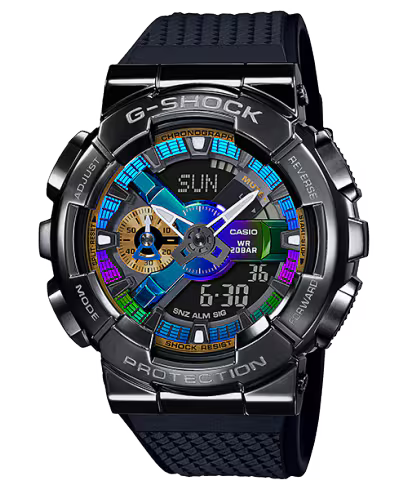 G-Shock GM-110B-1A Black Steel Watch