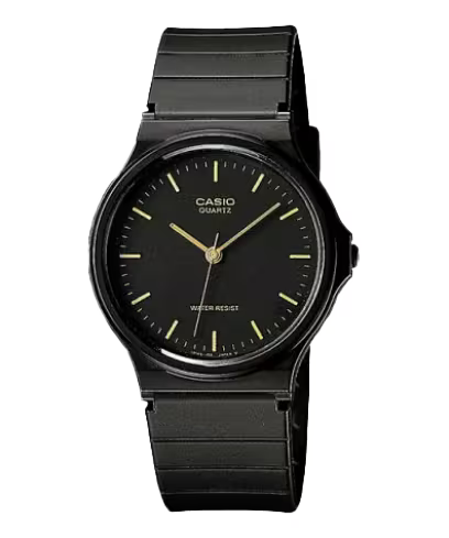 Casio MQ-24-1E Black Dial Analog Watch