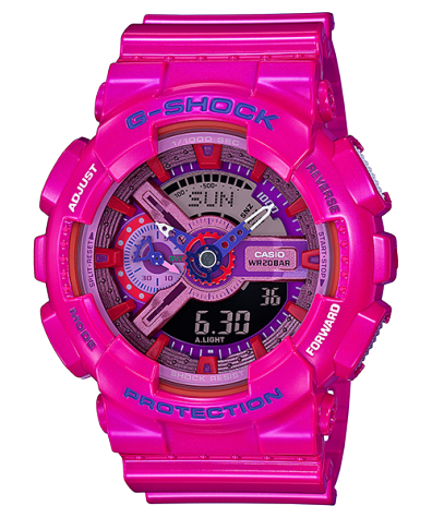 Casio G-Shock GA-110MC-4A Analog-Digital Watch