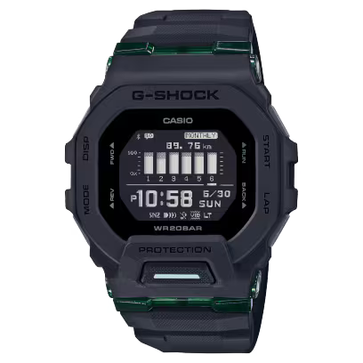 G-Shock GBD-200UU-1 Bluetooth Black Watch