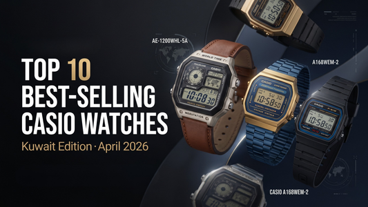 Top 10 Best-Selling Casio Watches in Kuwait – April 2026