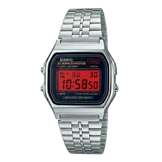 Casio Customized Red Display Watch