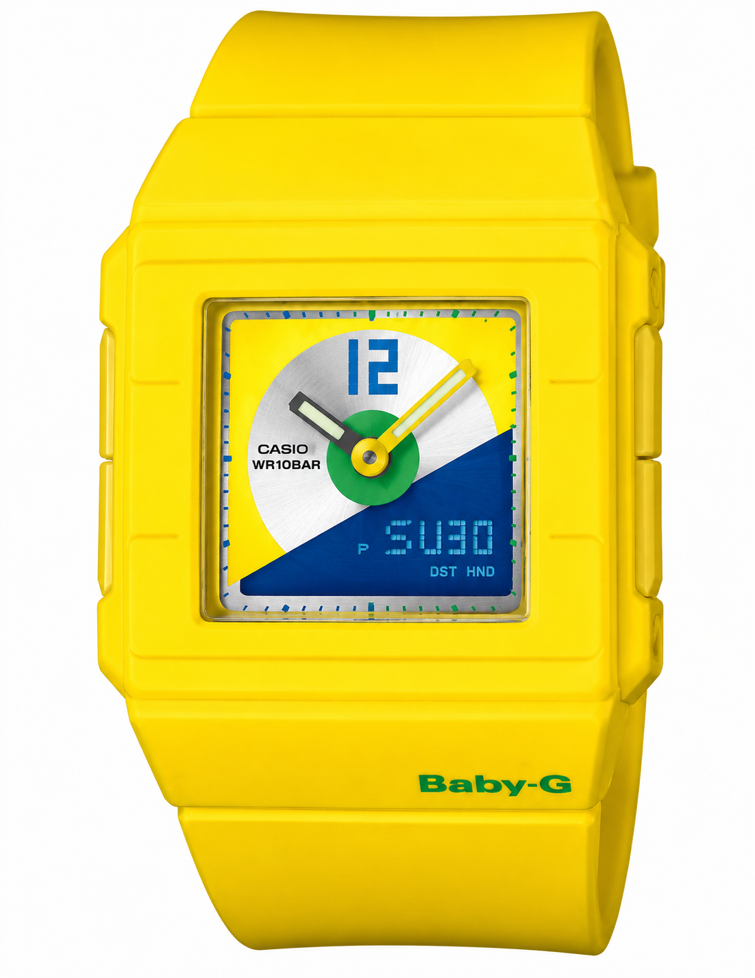 Baby-G BGA-201-9EDR Women Yellow Watch