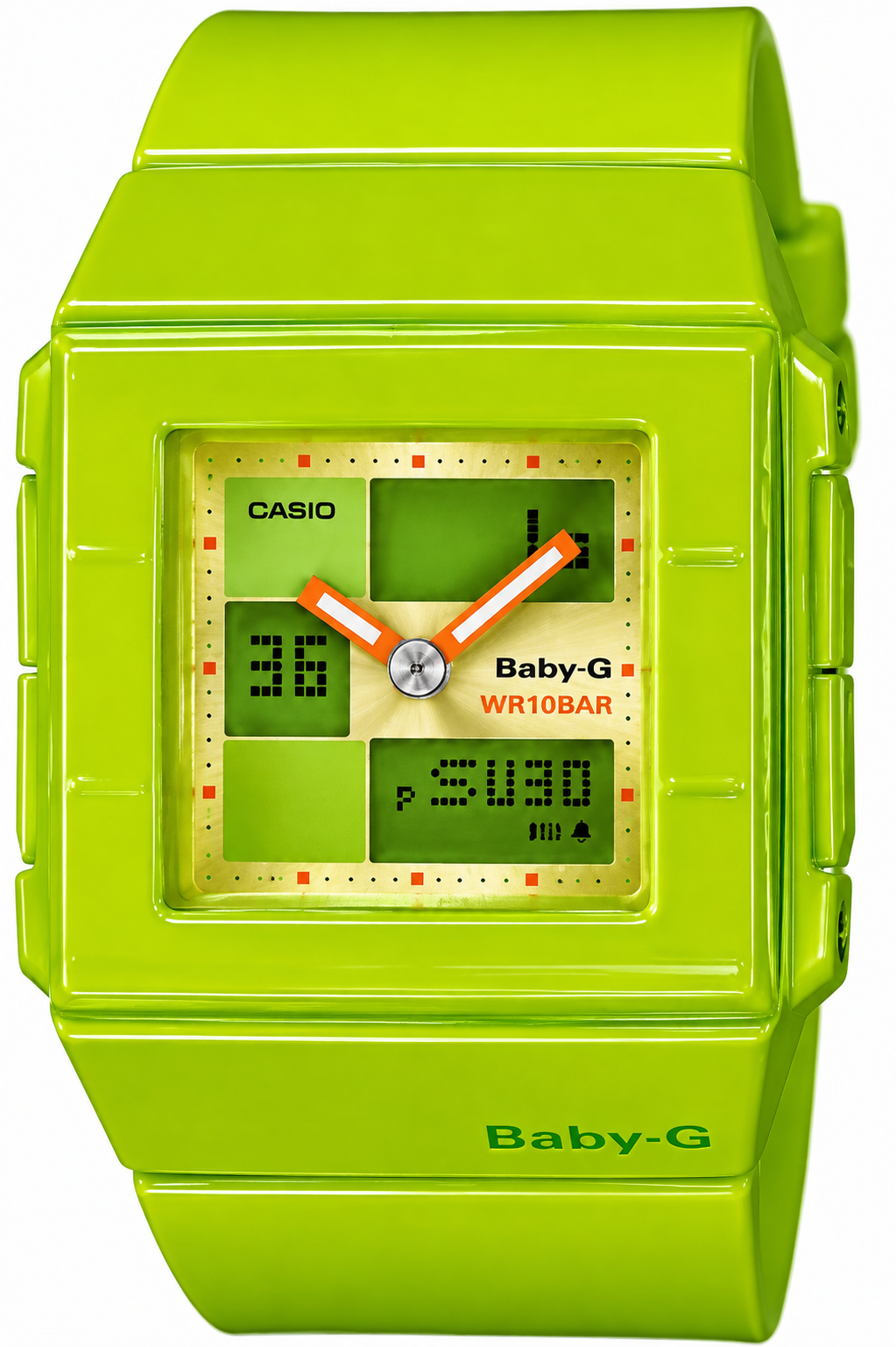 Baby-G BGA-200-4ECR Women Green Watch