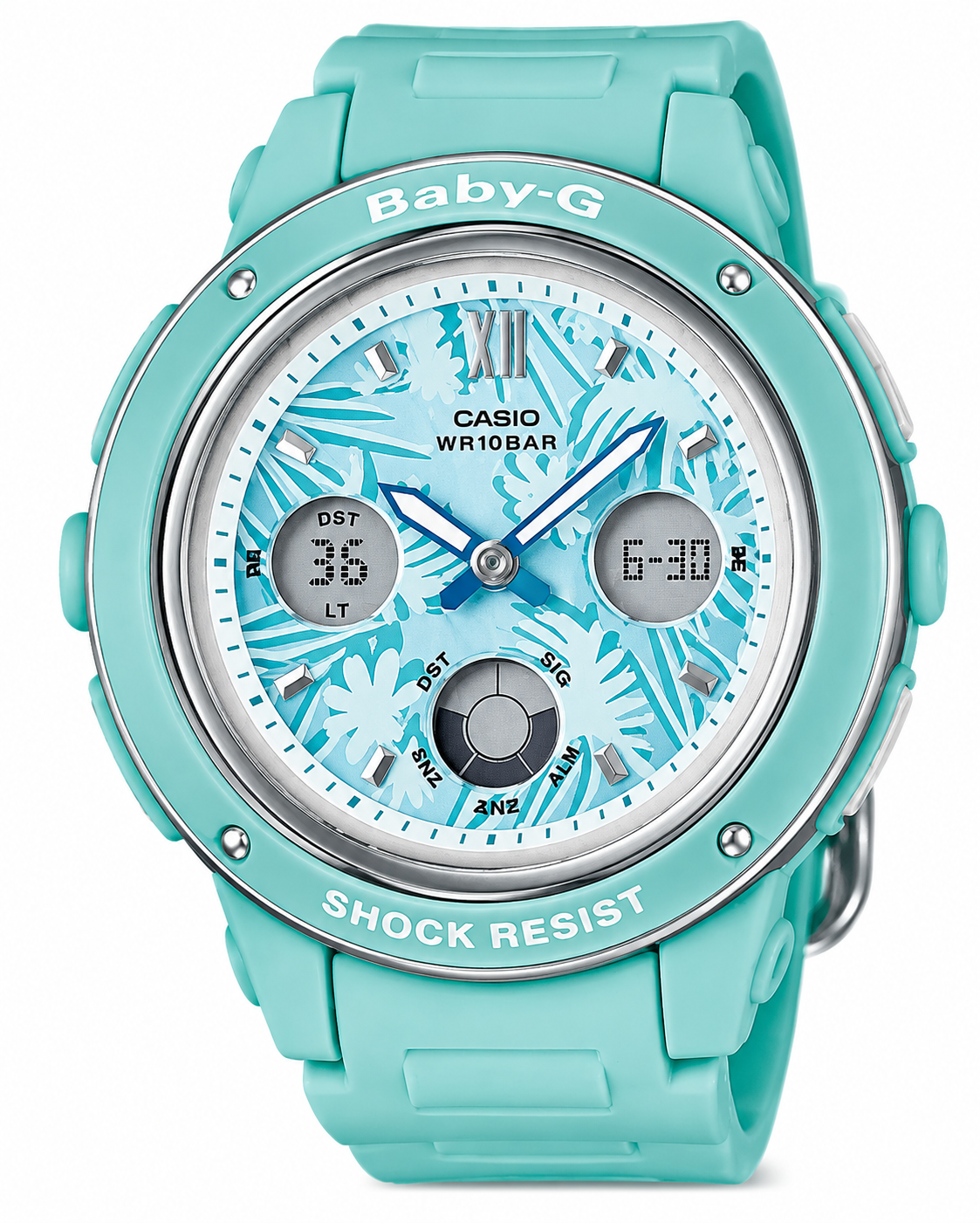 Baby-G BGA-150F-3ADR Women Green Watch