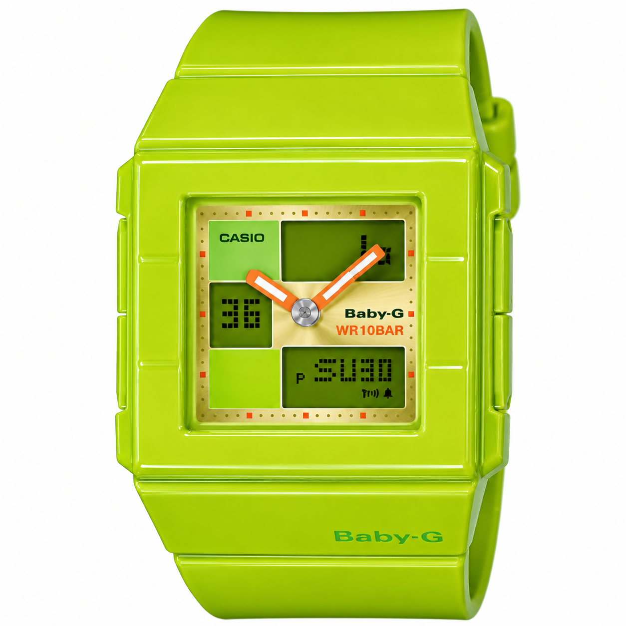Baby-G BGA-200-3ECR Women Green Watch
