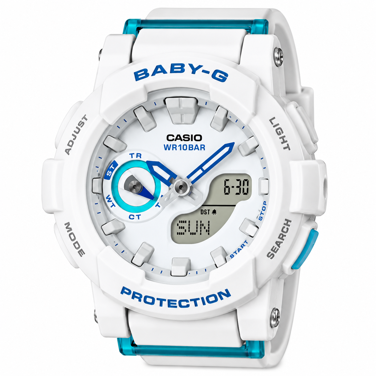 Baby-G BGA-185FS-7ADR Women White Watch