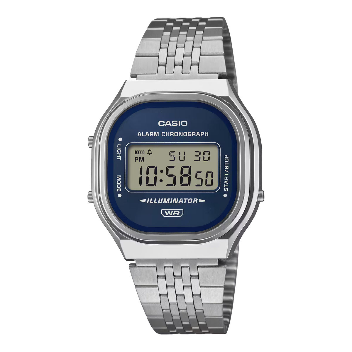 Casio A140WE-2ADF Blue Steel Watch