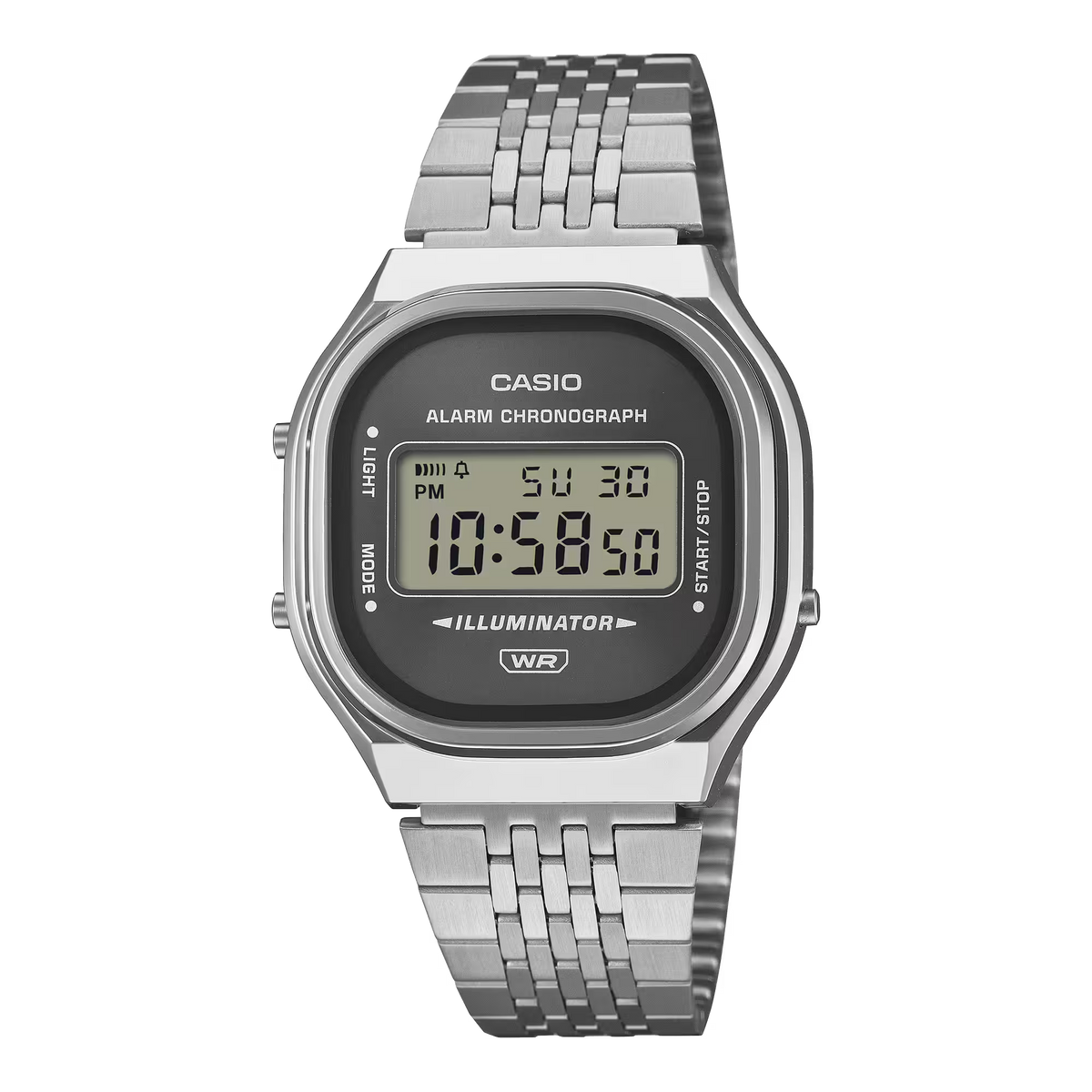 Casio A140WE-8ADF Gray Steel Watch