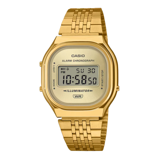 Casio A140WEG-9ADF Gold Steel Watch