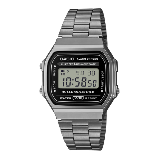 Casio A168WGG-1A Grey Watch