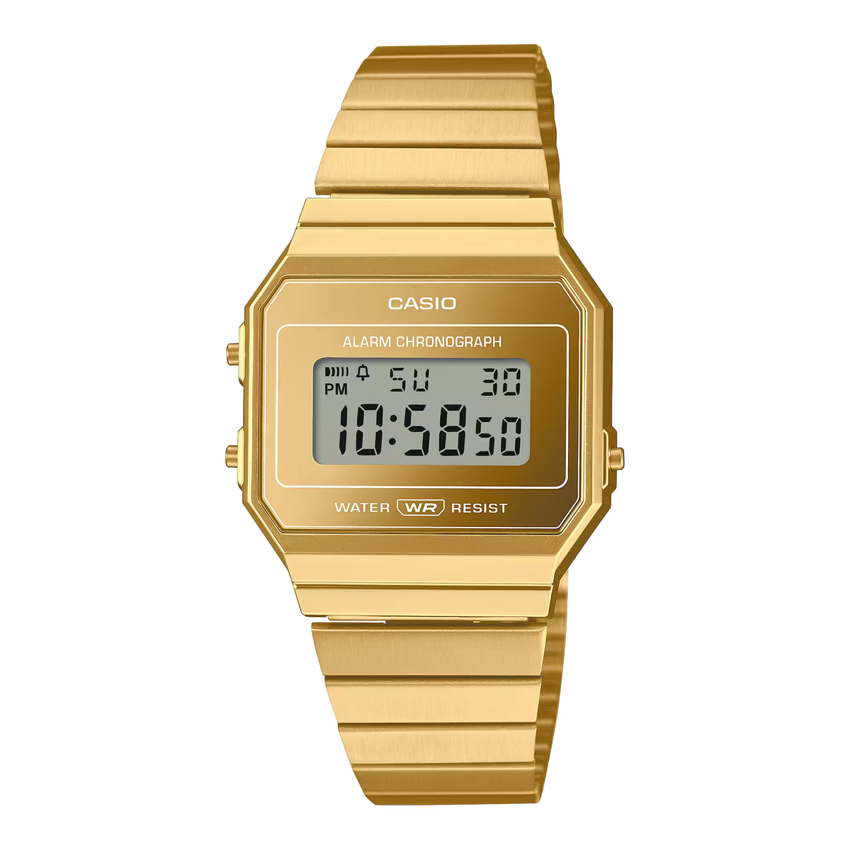 Casio A700WEVG-9ADF Gold Steel Watch