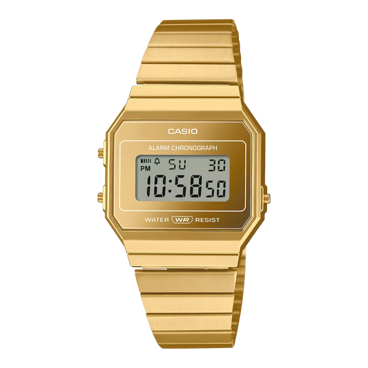 Casio A700WEVG-9ADF Gold Steel Watch