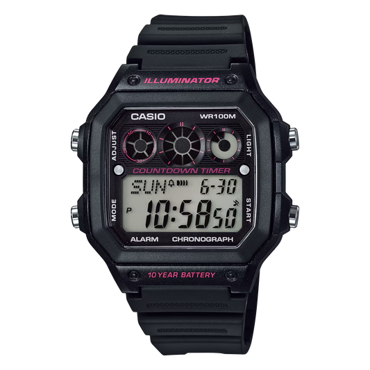Casio AE-1300WH-1A2V Black Watch