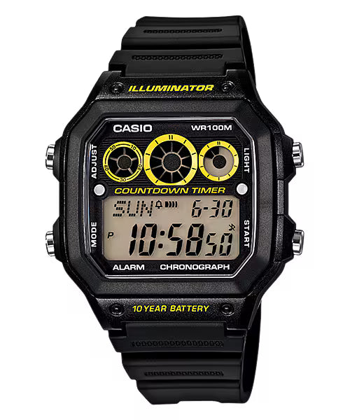 Casio AE-1300WH-1AV Black Watch