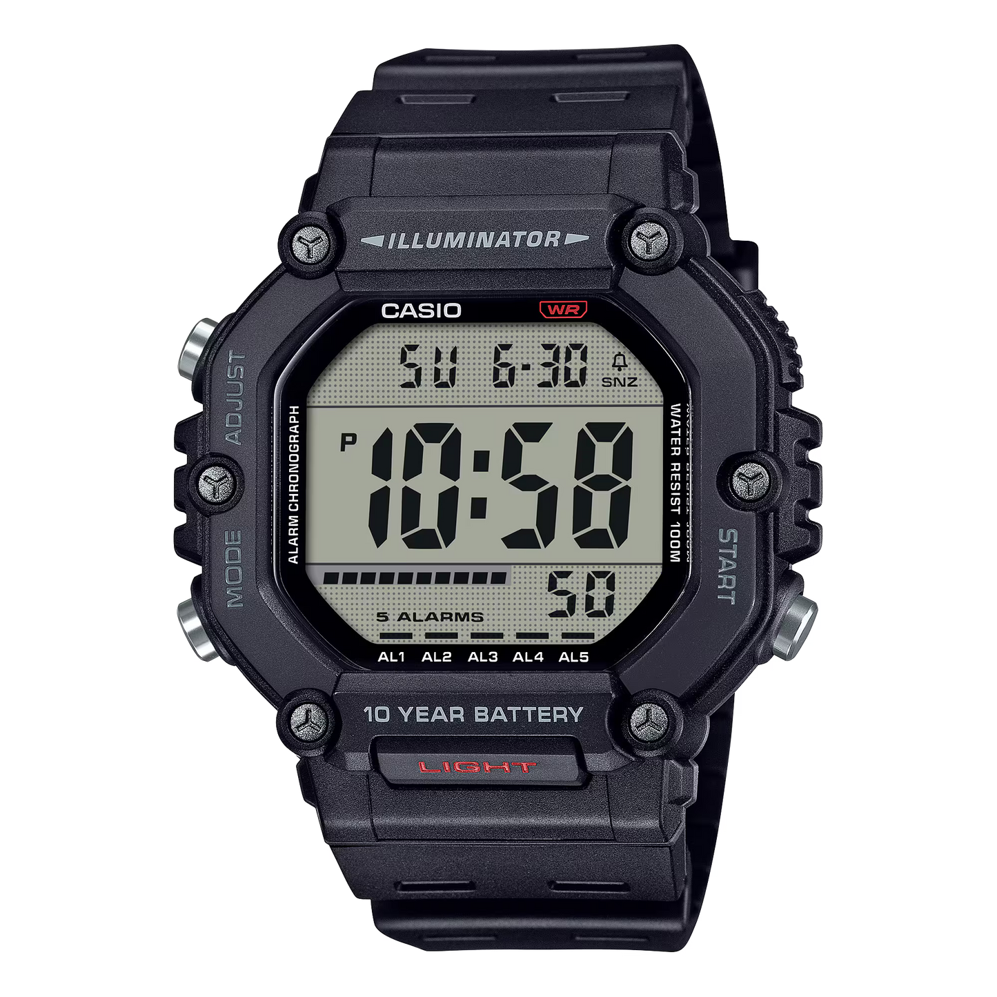 Casio AE-1600H-1AV Black Watch