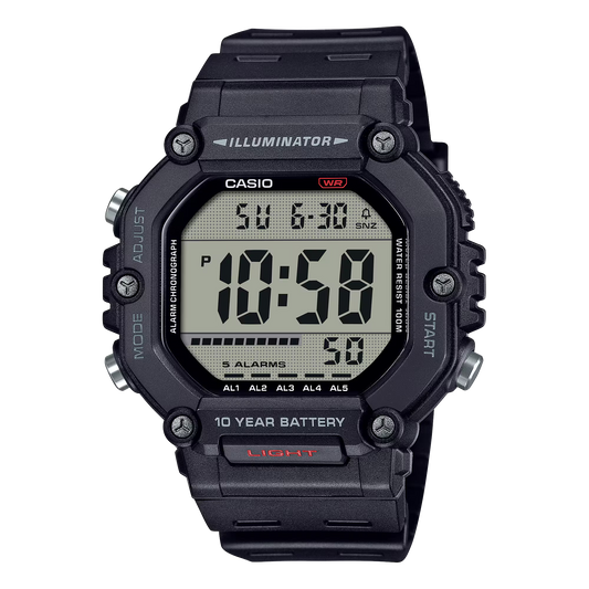 Casio AE-1600H-1AV Black Watch