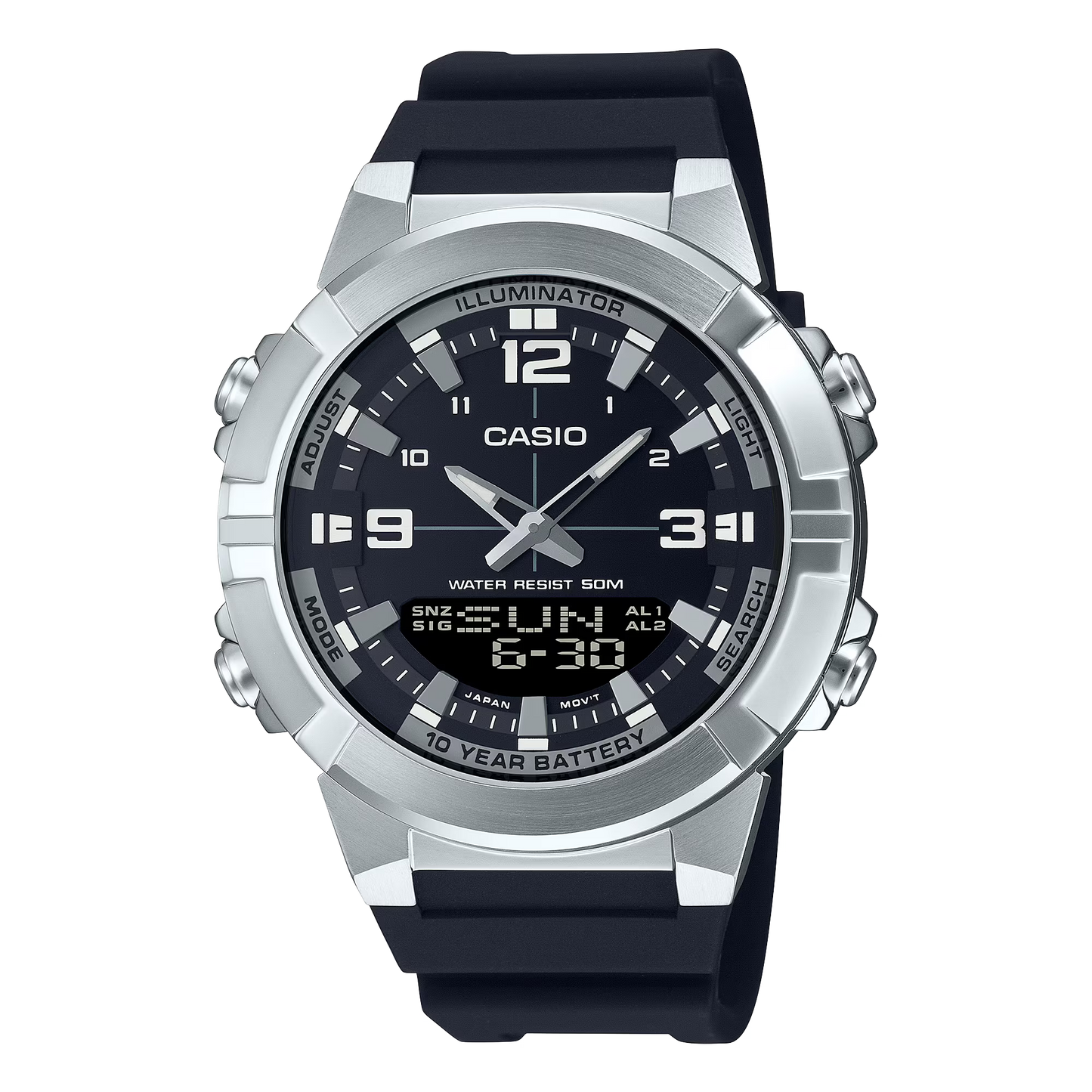 Casio AMW-870-1AV Black Watch