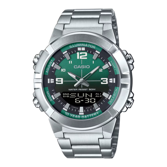 Casio AMW-870DA-3AV Green Watch