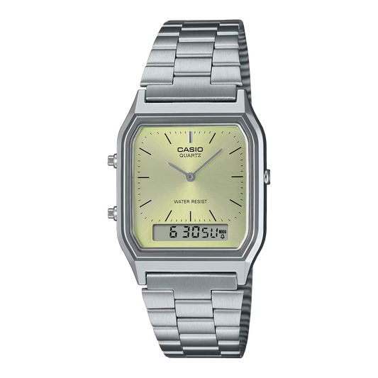 Casio AQ-230A-9AMQYDF Gold Steel Watch