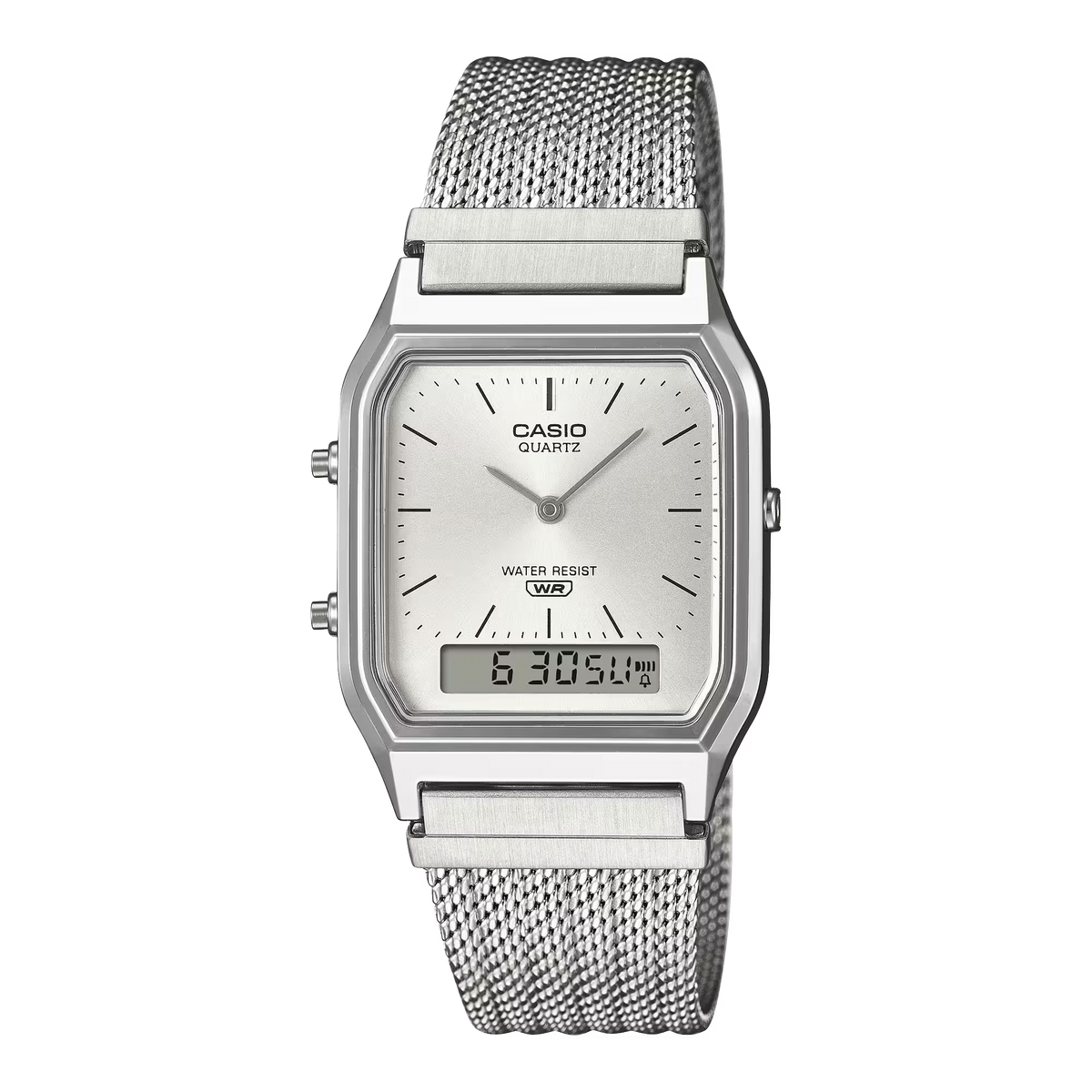 Casio AQ-230EM-7ADF Silver Steel Watch