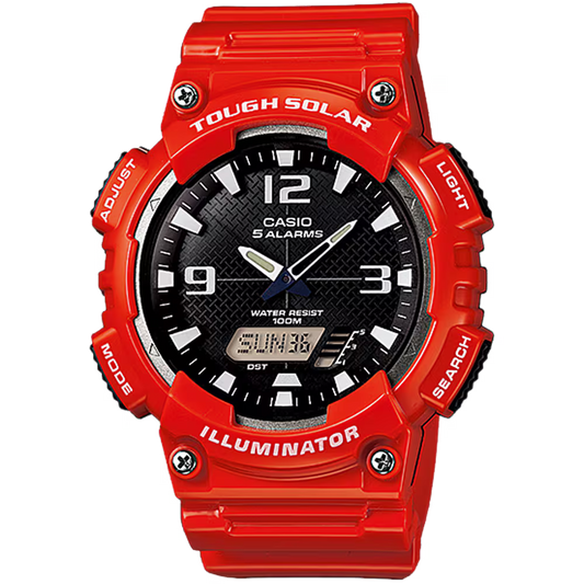 Casio AQ-S810WC-4AV Solar Red Watch