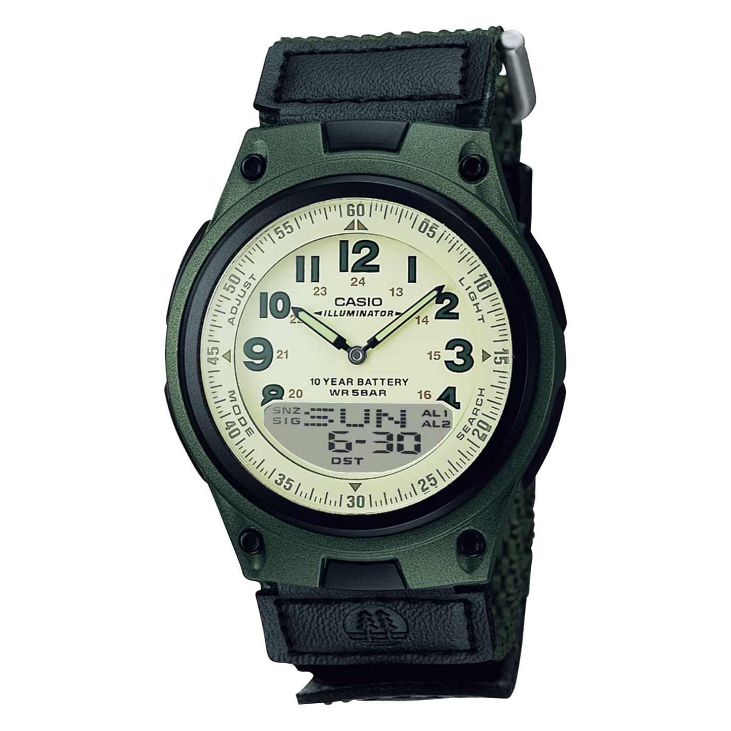 Casio AW-80V-3BV Green Watch