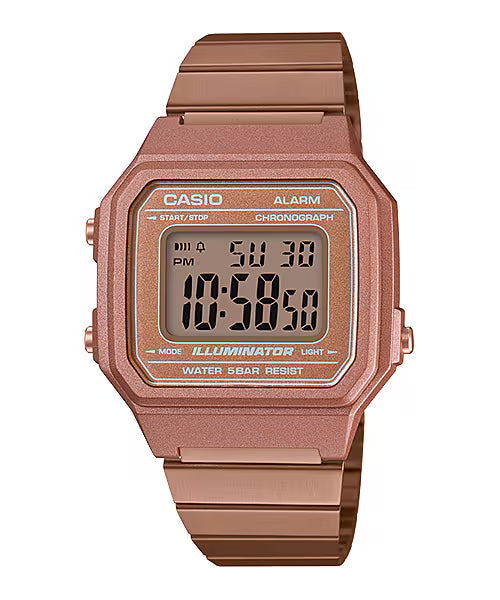 Casio B650WC-5ADF Rose Gold Watch