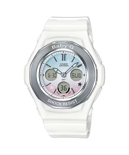 Baby-G BGA-100ST-7ADR Women’s White Watch