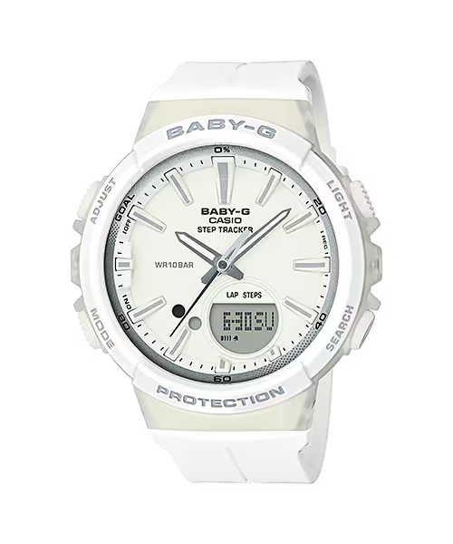 Baby-G BGS-100-7A1DR Women’s White Watch