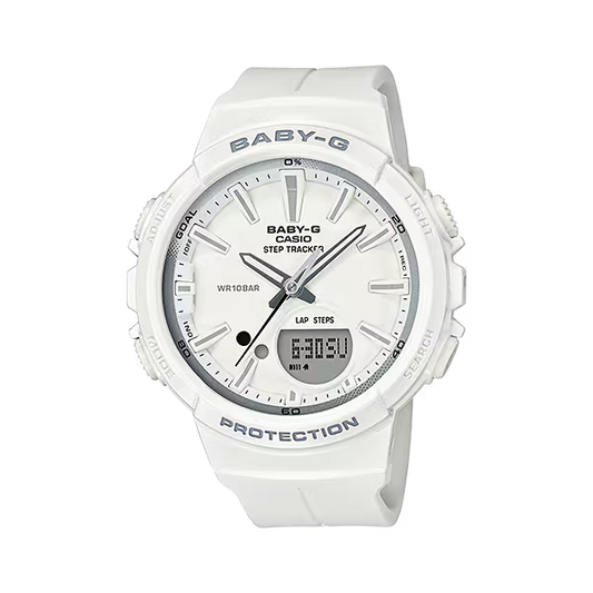 Baby-G BGS-100SC-7ADR Women’s White Watch