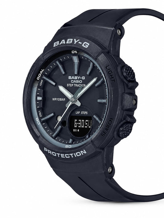 ساعة Baby-G BGS-100SC-1ADR السوداء النسائية