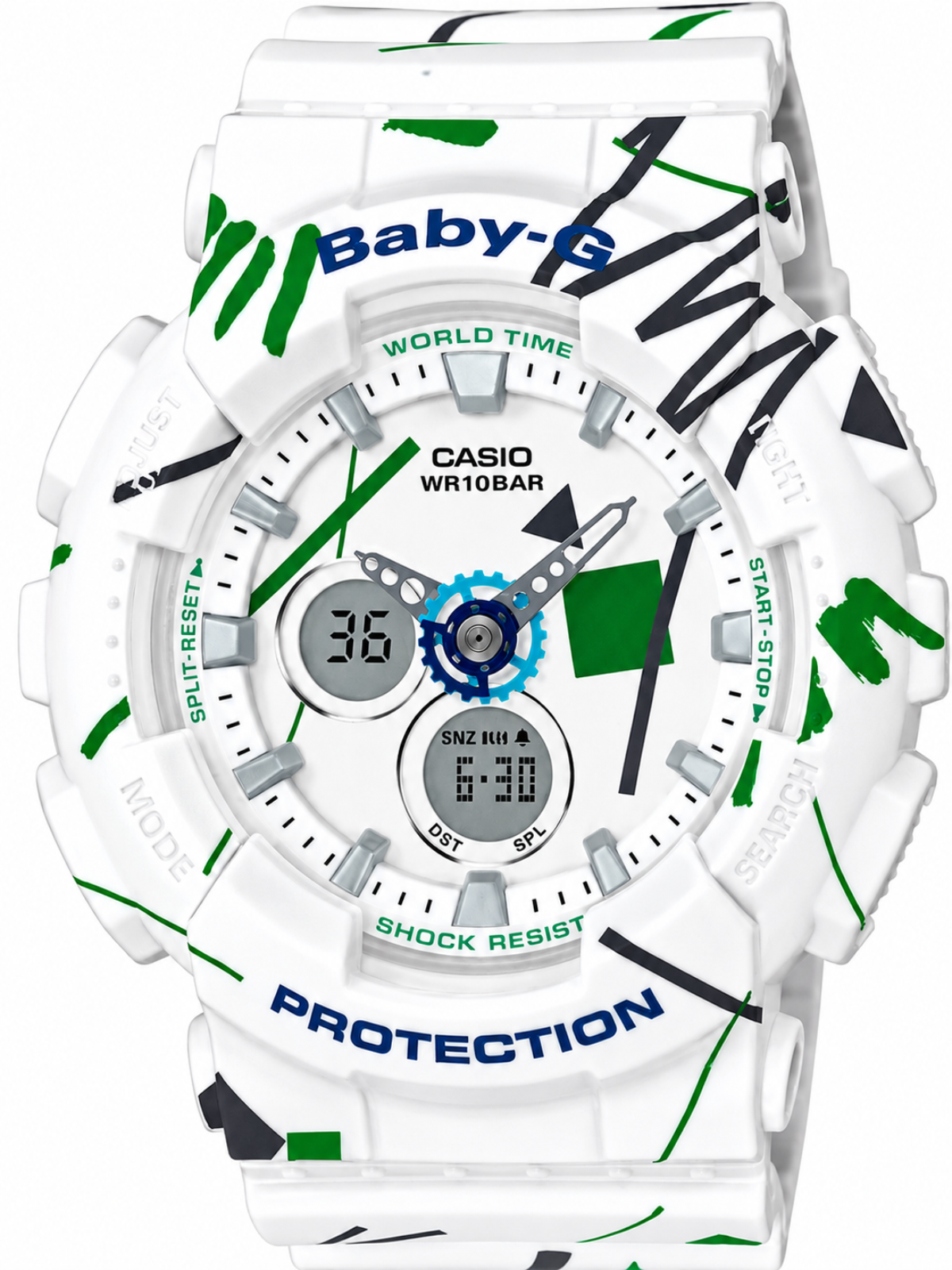 Baby-G BA-120SC-7ADR Women White Watch