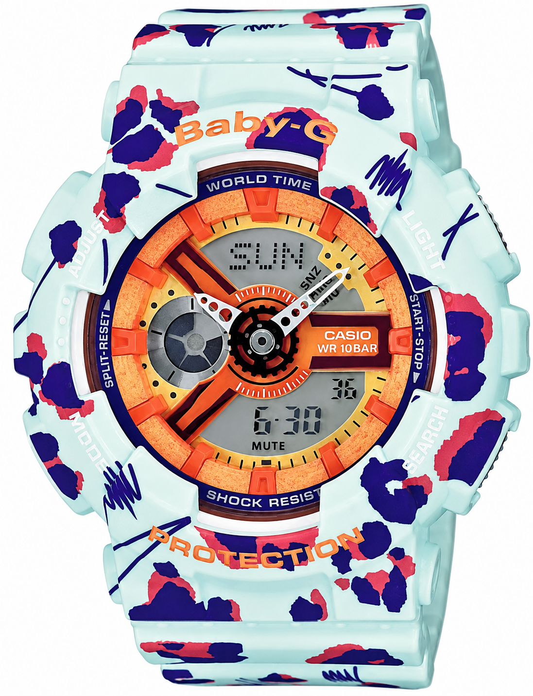 Baby-G BA-110FL-3ADR Women Green Watch